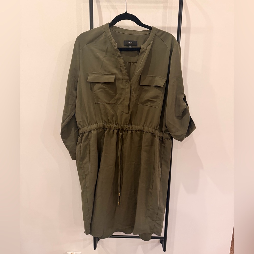 Mossimo Supply Co. Khaki Utility Dress